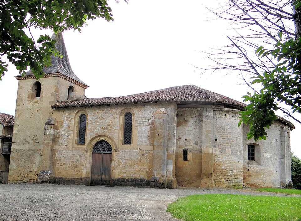 Lasserade — Église de Croute — 1