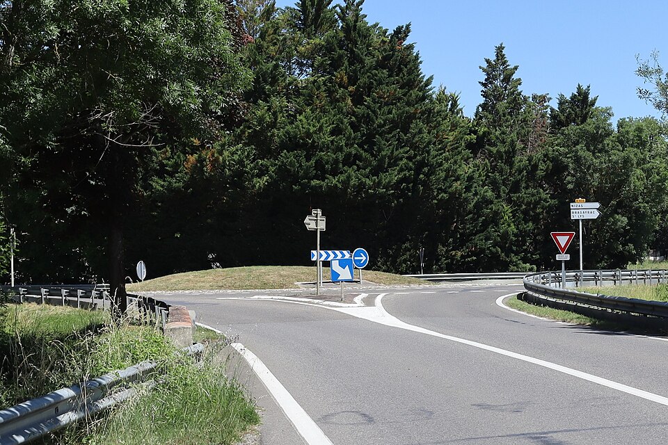Carrefour D634 — D632 en 2022