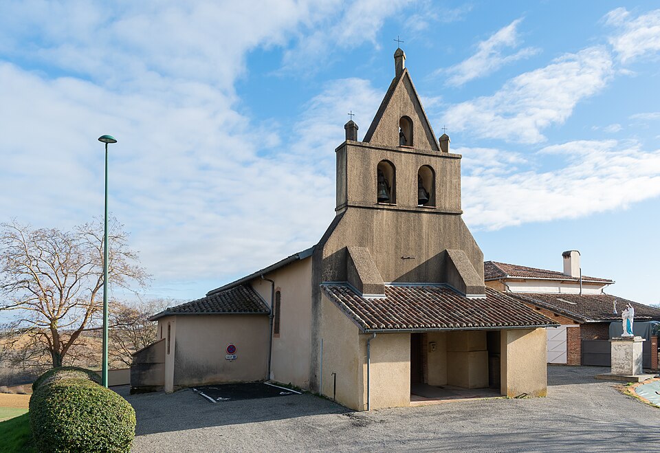 St Lycerius church in St — Lizier — du — Plante (2)