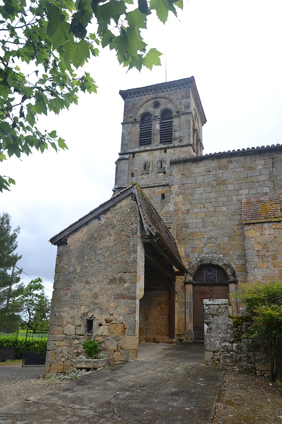Sarragachies — clocher église