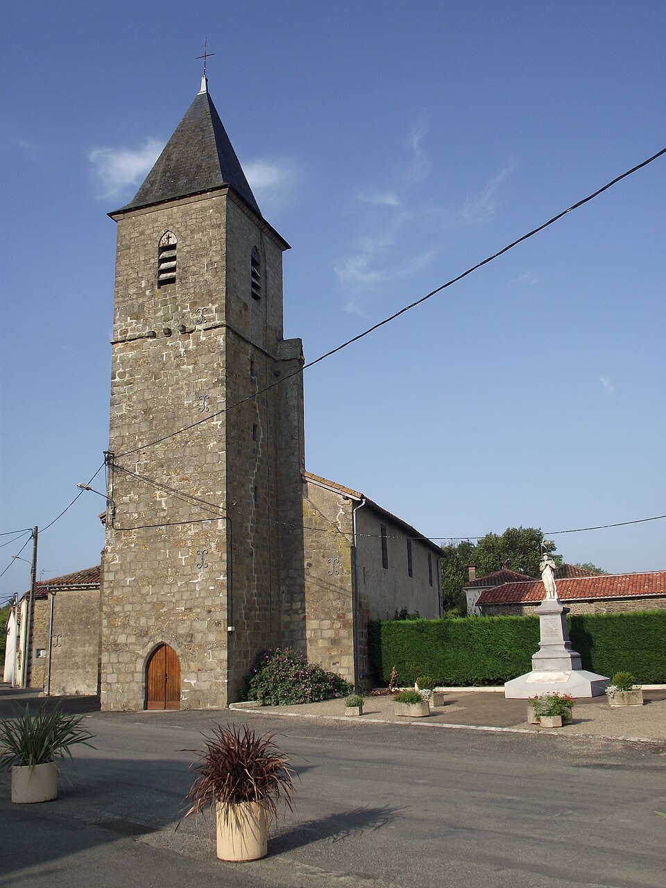 Church, Tarsac, Gers, France