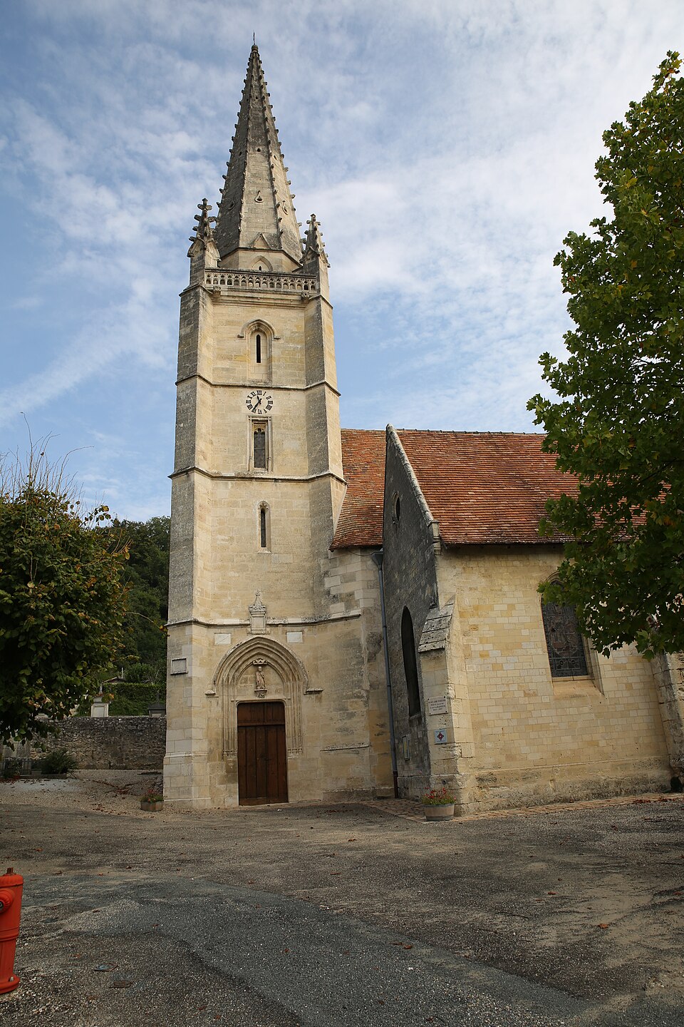 Eglise de Baurech — clocher