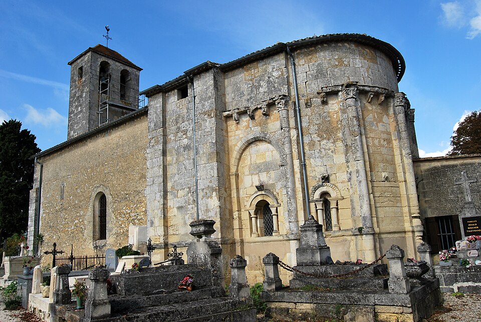 Beychac et Caillau église Saint — Marcel 1