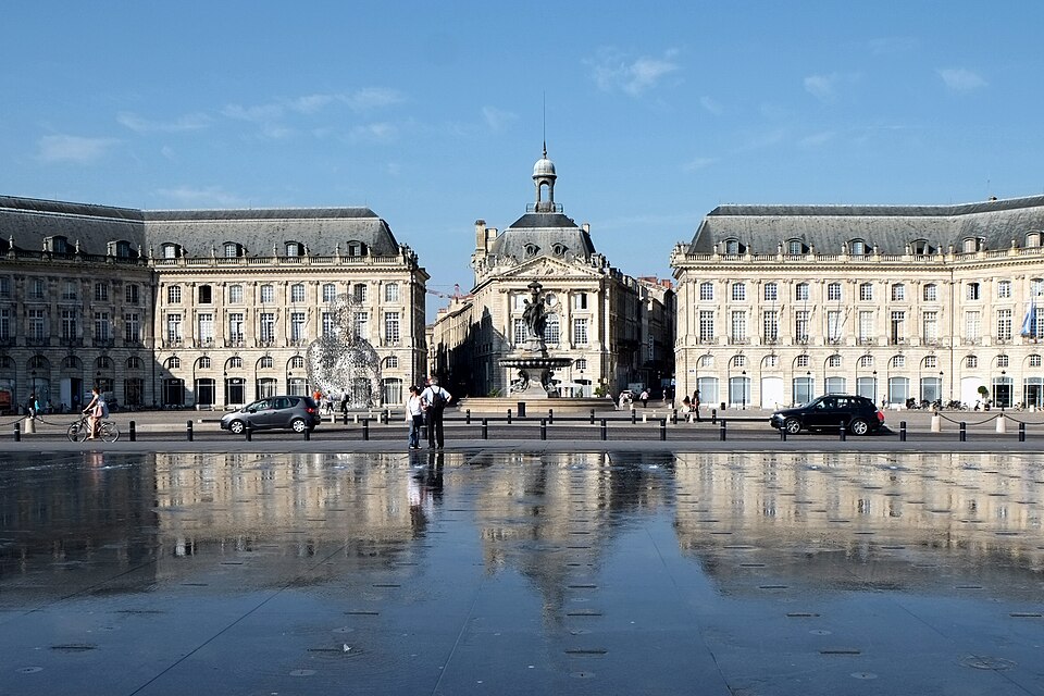 Place de la Bourse et le miroir d'eau — Bordeaux