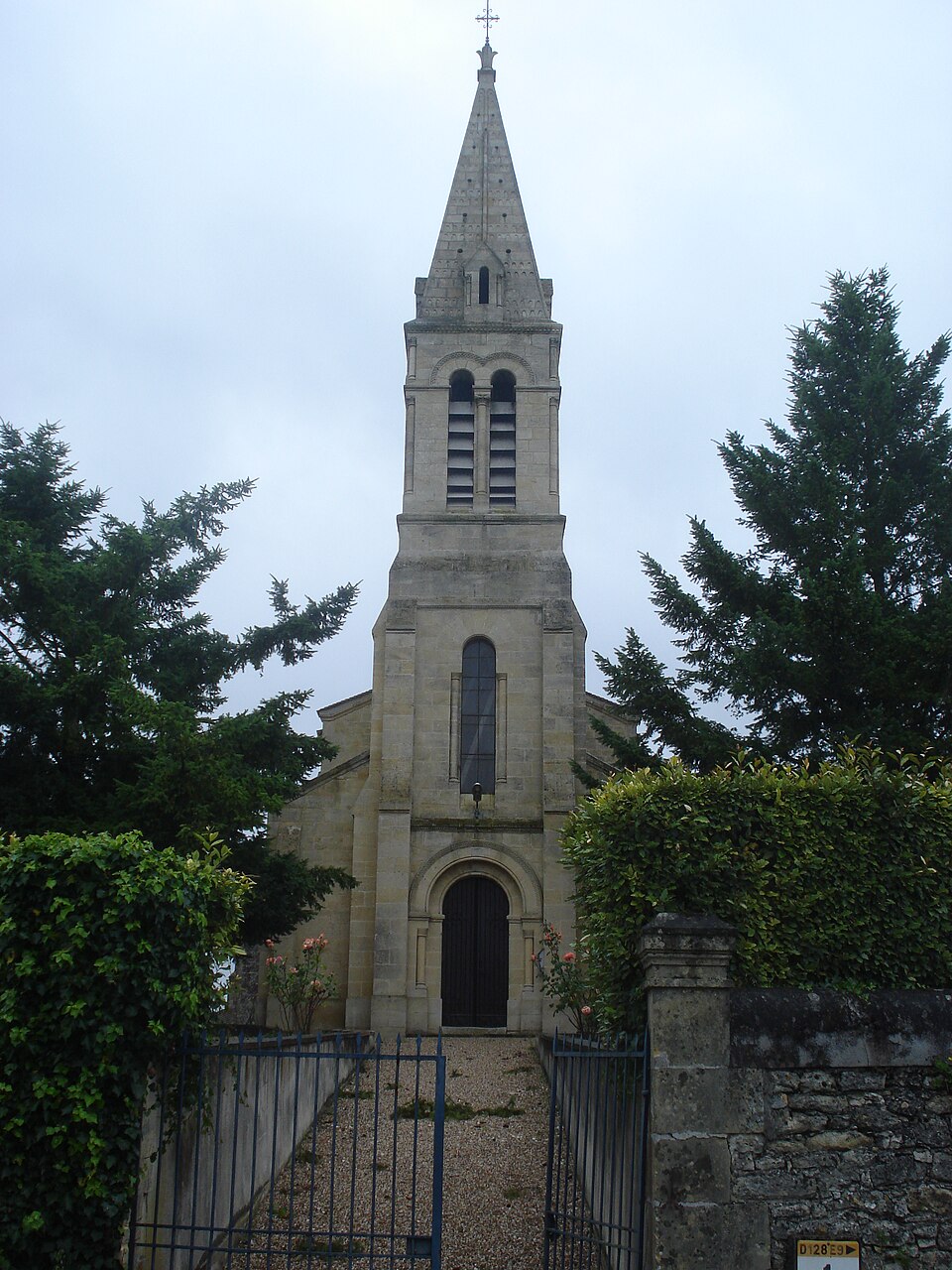 Caplong (Gironde, Fr), tour de l'église
