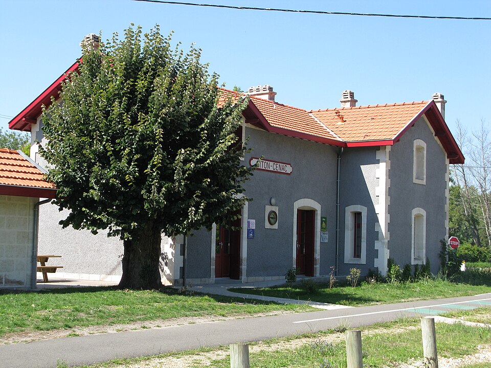 Ancienne gare de Citon — Cénac (2)