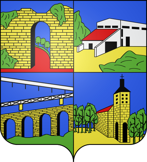 Blason de Cubzac-les-Ponts