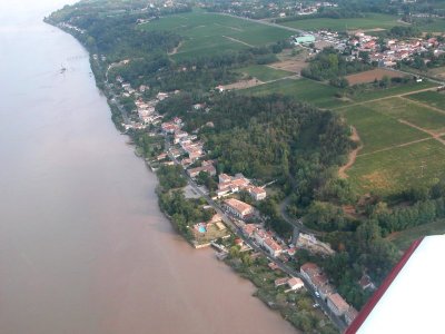Gauriac vu du ciel