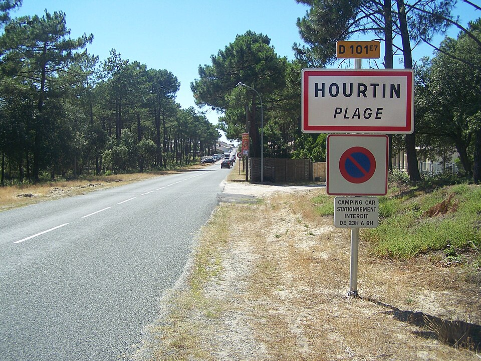 Entrée Hourtin — Plage