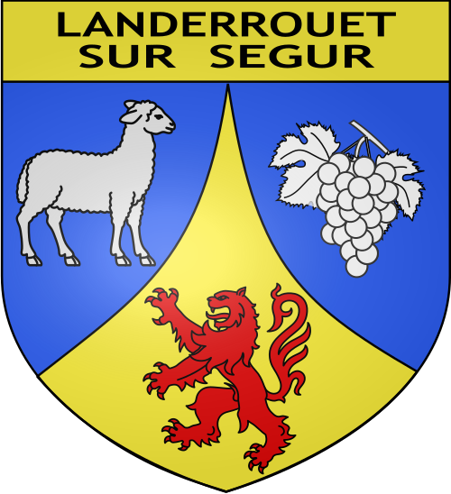 Blason de Landerrouet-sur-Ségur
