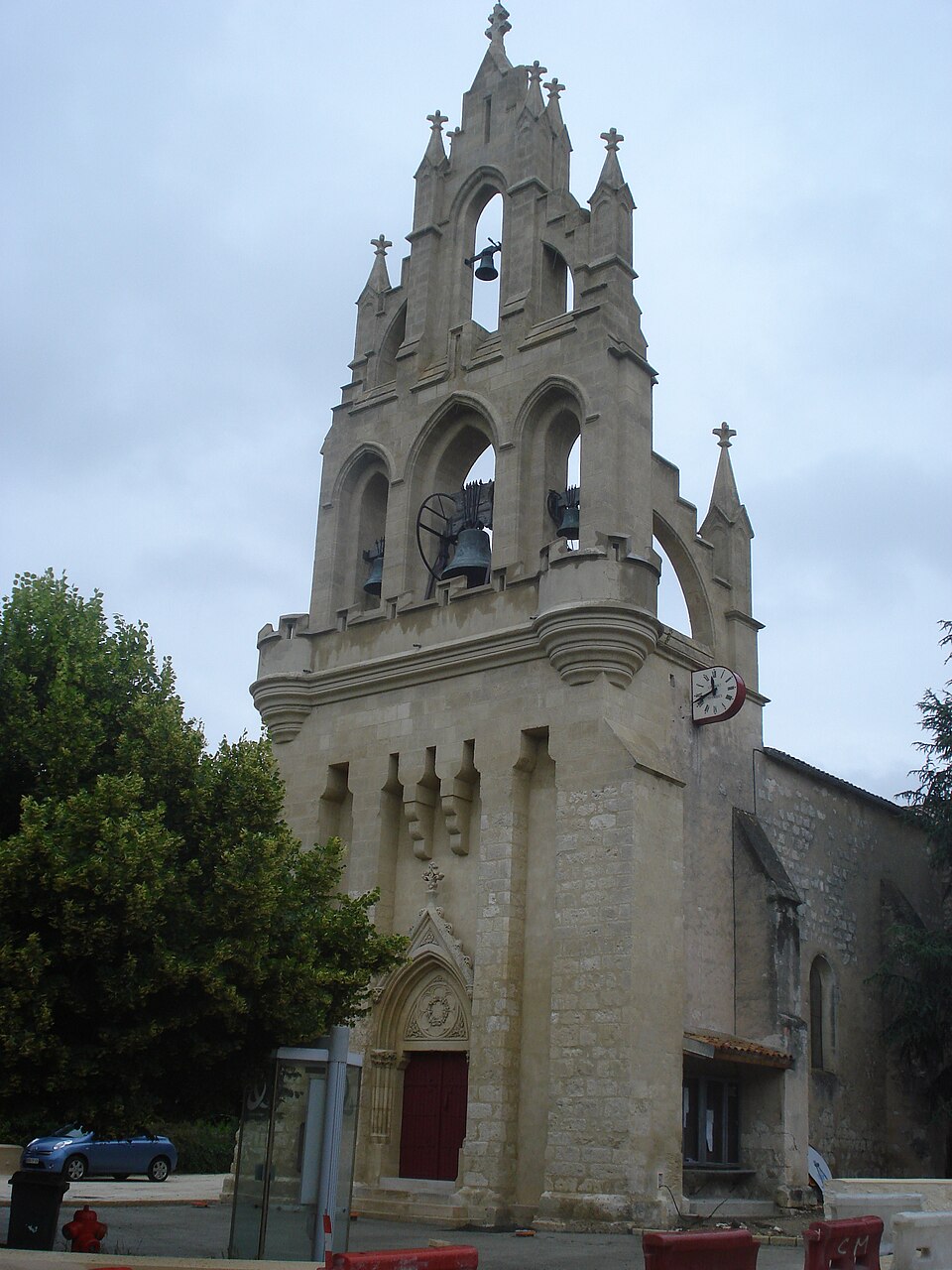 Les Lèves (Gironde, Fr), l'église