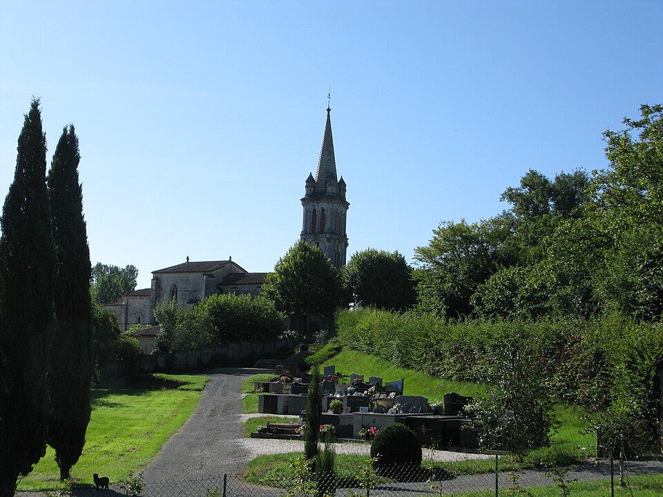 Lignan — de — Bordeaux, l'église