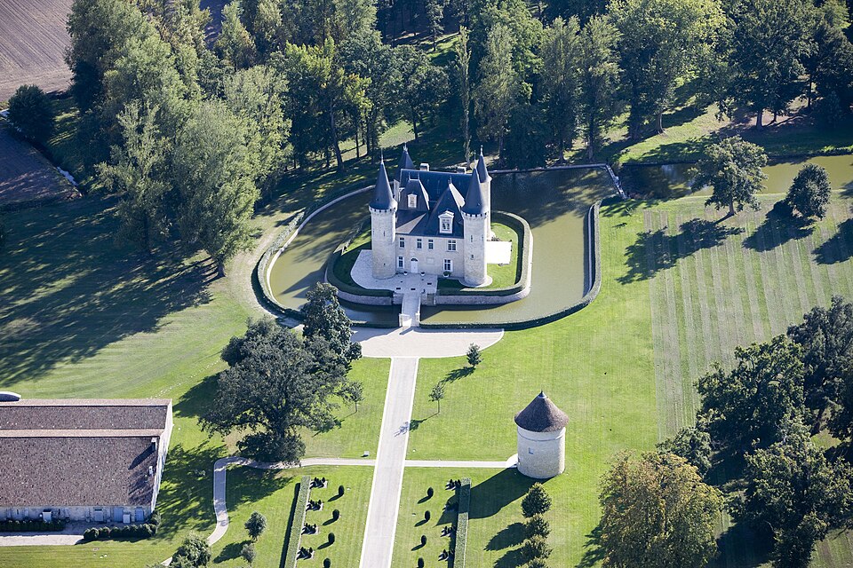 Vue Aérienne du Château D'Agassac