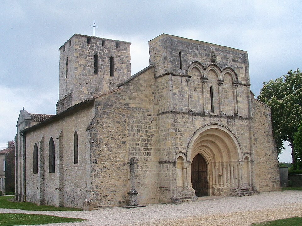 Moulis Church 33 France