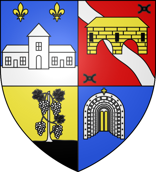 Blason de Pujols-sur-Ciron