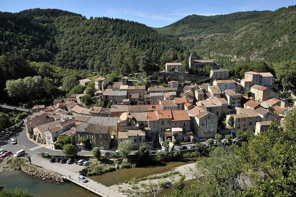 Vue de Avène