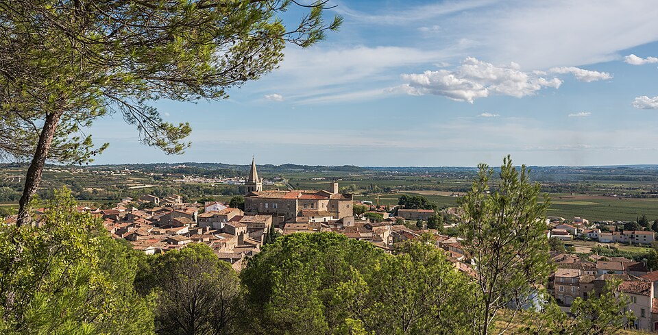 Murviel — lès — Béziers from North