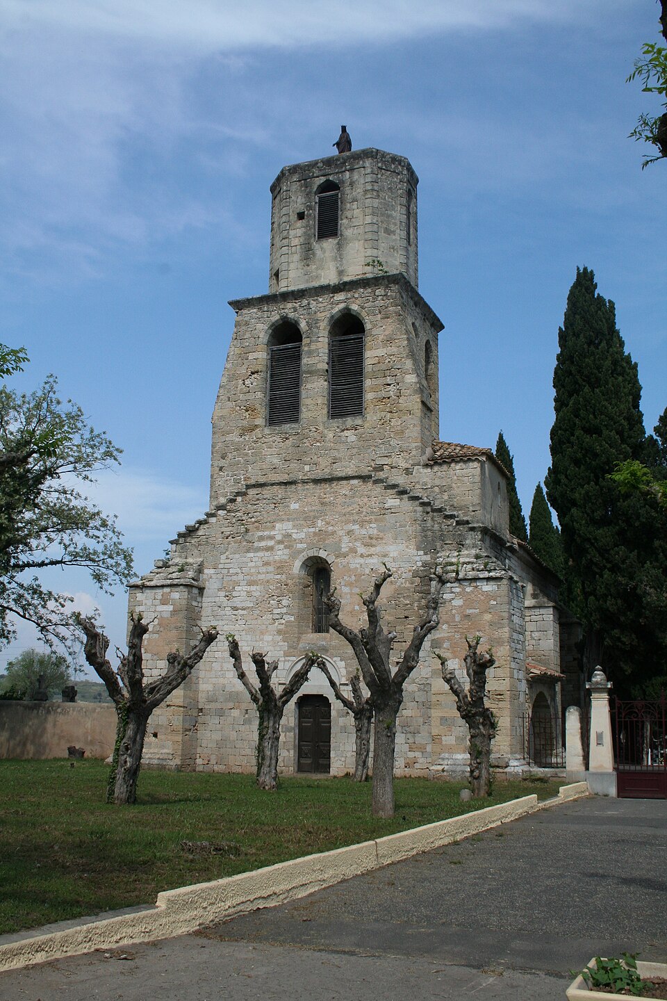 Paulhan ND Vertus façade occidentale
