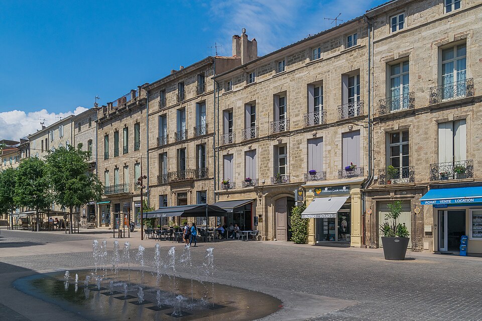 Cours Jean Jaures in Pezenas
