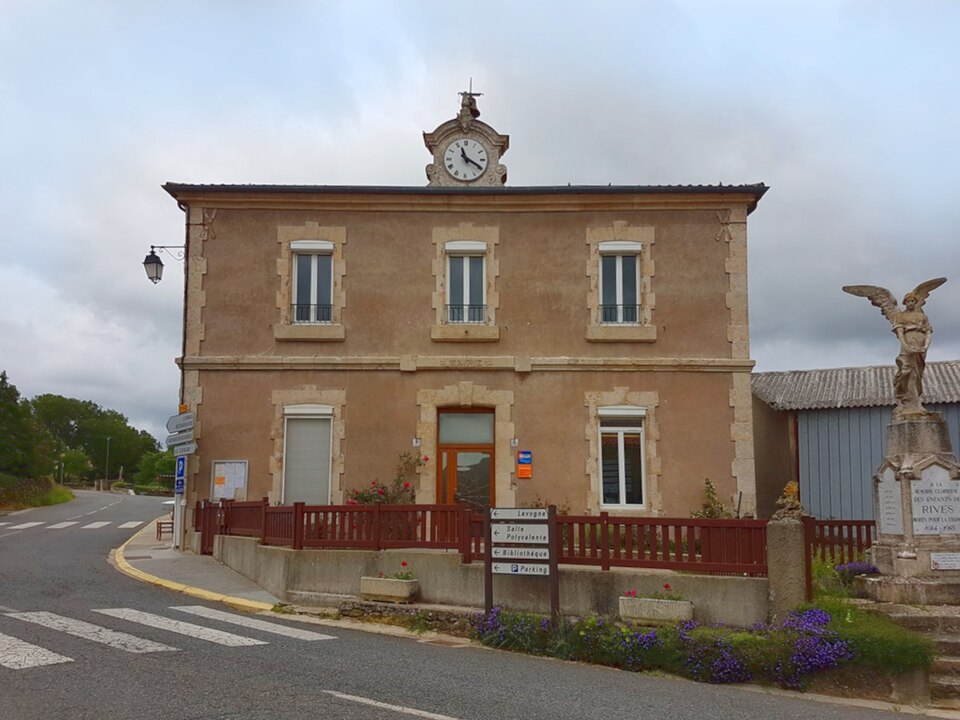 Les Rives (Hérault) pli kolore