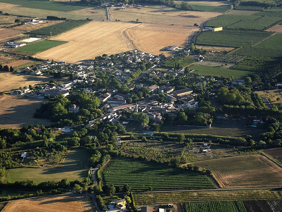 Saint — Nazaire — de — Pézan vue aerienne