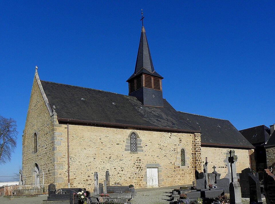 Aubigné (35) Église Notre — Dame 02
