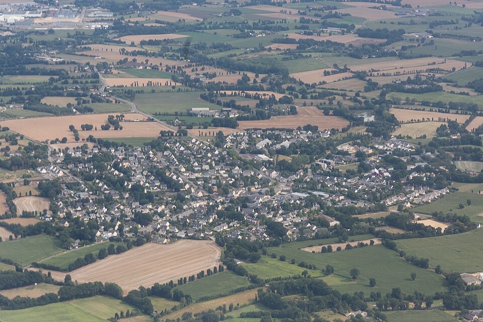 La Chapelle — Thouarault — vue aérienne 20190824