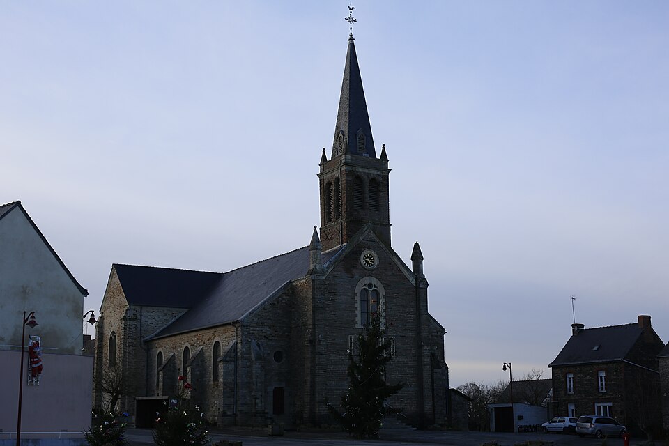 Ercé — en — Lamée — église Saint — Jean — Baptiste 02