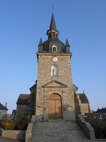 Quédillac (35) Église Saint — Pierre