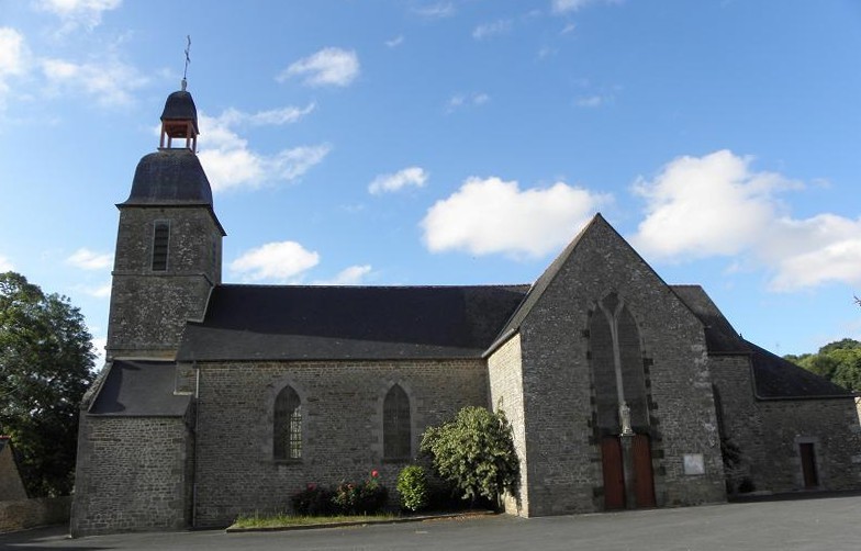 Saint — Marcan (35) Église Saint — Marcan — Extérieur — 01