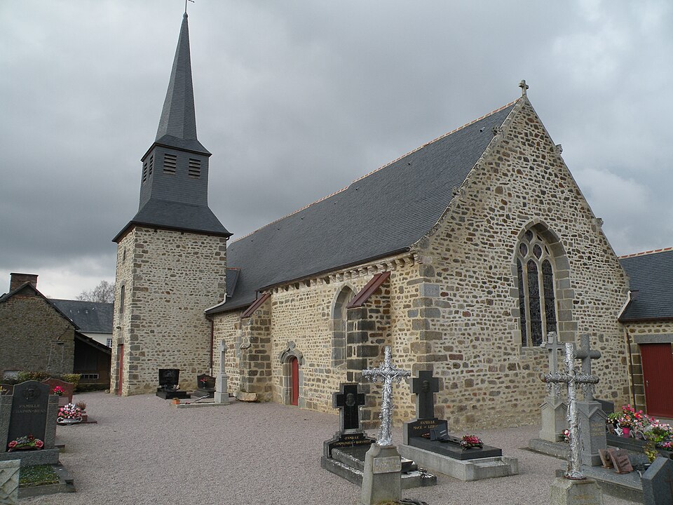 Saint — Symphorien35 église & cimetière