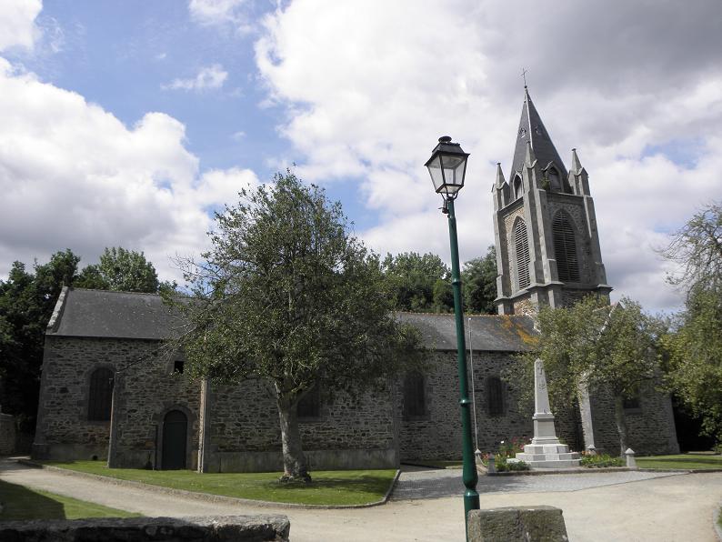 La Ville — ès — Nonais (35) Église 01