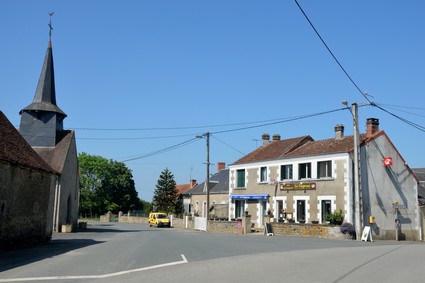 Place de l'église — La Buxerette