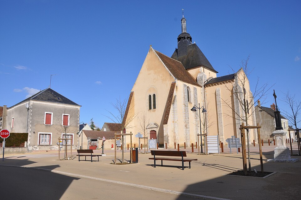 Méobecq — Place centrale