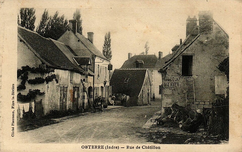 Obterre Carte postale de 1910