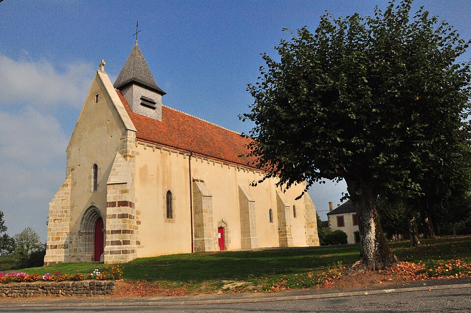 Eglise de Roussines (Indre)