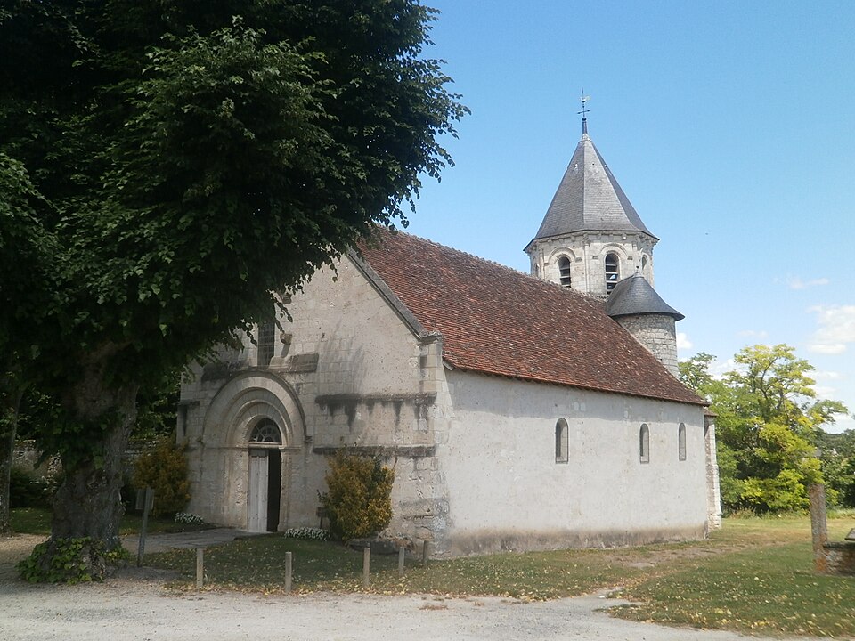 Antogny — le — Tillac église