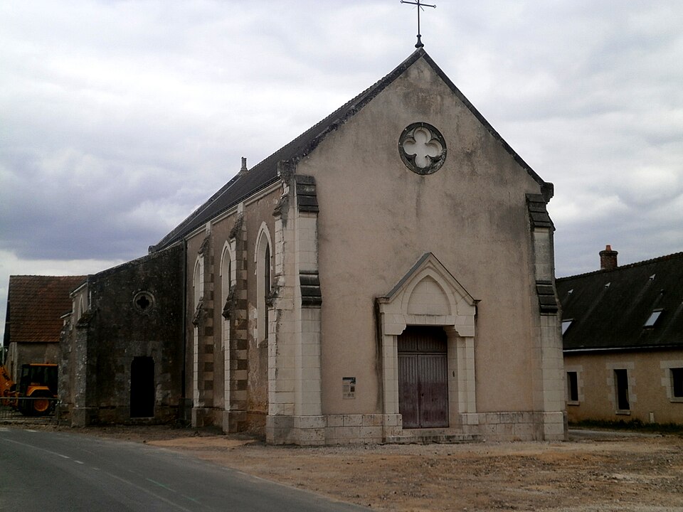 Montreuil — en — Touraine église