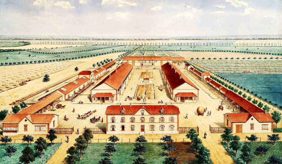 Ferme de Platé, 1880