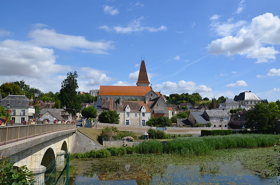 Vue de Preuilly — sur — Claise