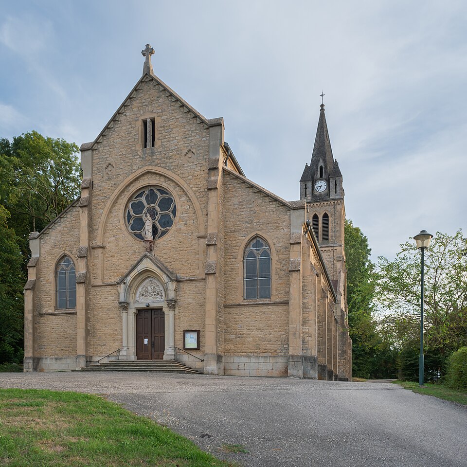 St Symphorian church in La Batie — Montgascon 01