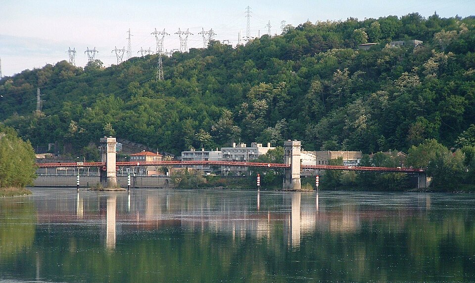 Givors — Pont de Chasse sur le Rhône — Ensemble
