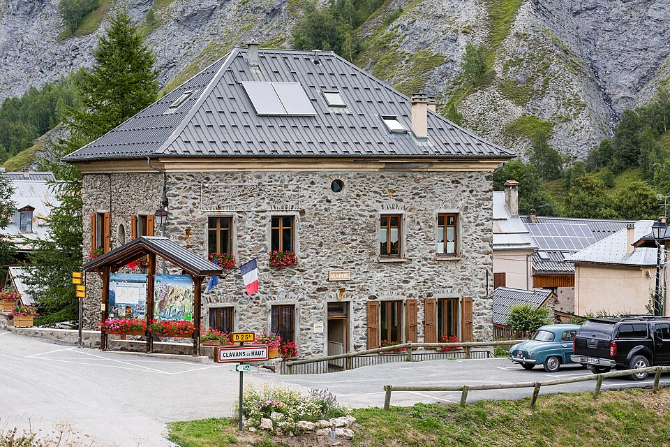 Mairie, Clavans — en — Haut — Oisans France