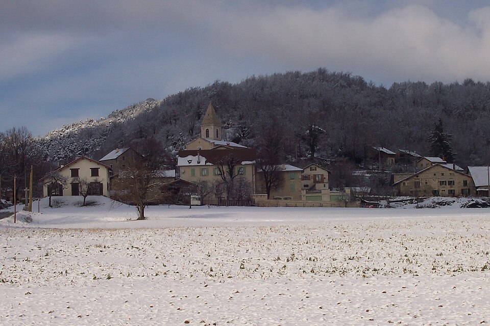 Presles — neige