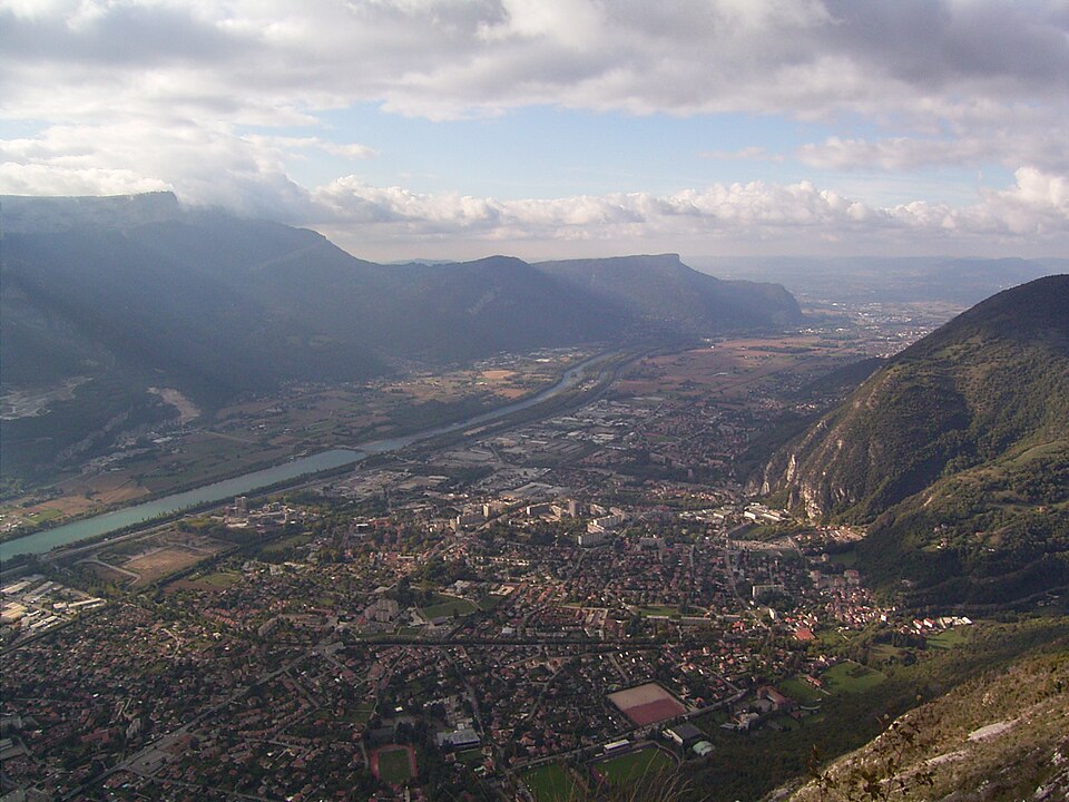France Isère Saint — Egrève from Néron