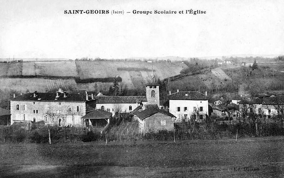 Saint — Geoirs (Isère) vue générale