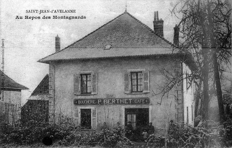 Saint — Jean — d'Avelanne, 1912, p204 de L'Isère les 533 communes — 