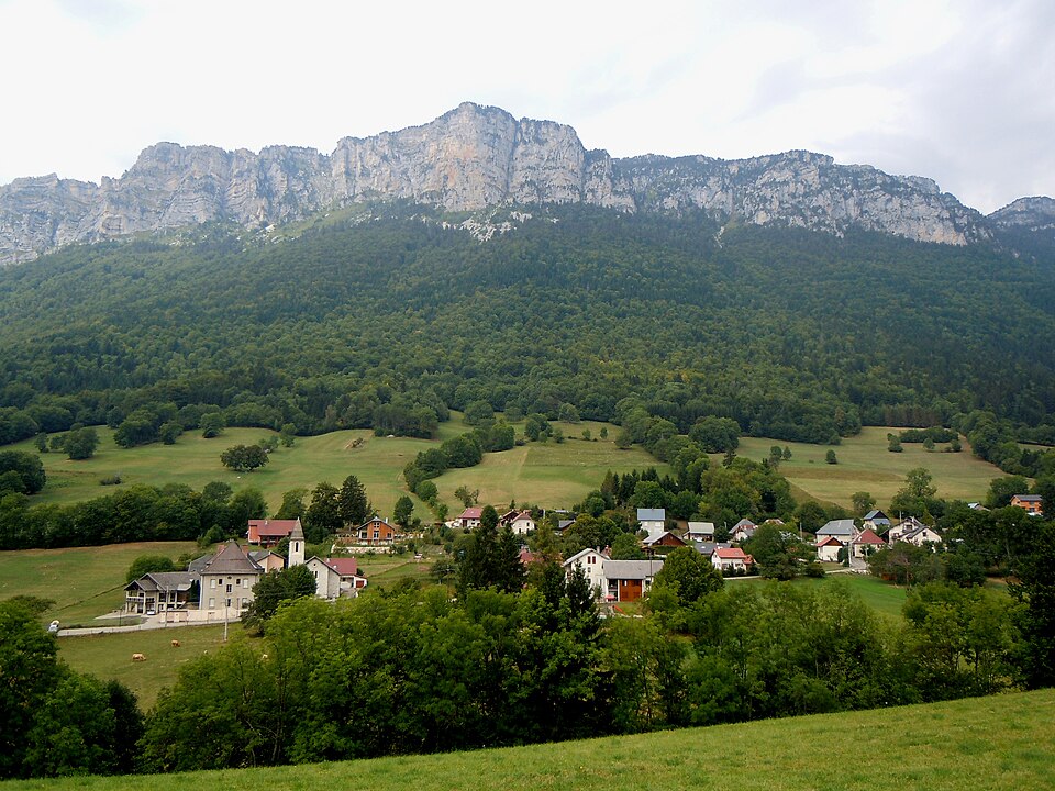 Sainte — Marie — du — Mont (Isère) vue générale