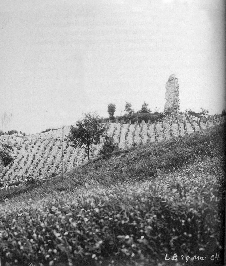 Chateau du bas — beaumont 1904