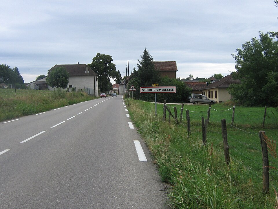 Sortie de Saint — Sorlin — de — Morestel